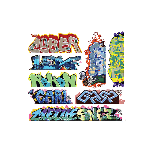 Walthers - N Scale Graffiti Decal MegaSet #12