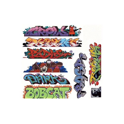 Walthers - HO Scale Graffiti Decal MegaSet #9 (9)