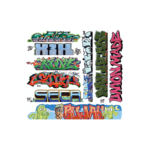 Walthers - HO Scale Graffiti Decal MegaSet #11