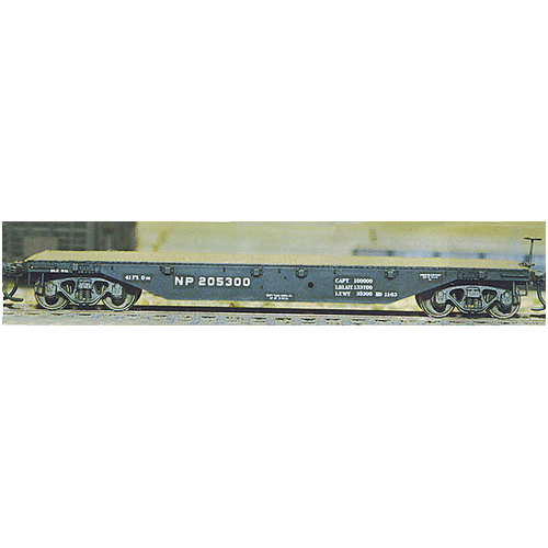 Walthers - HO 41' Flat Car Kit Northern Pacific 2 pieces