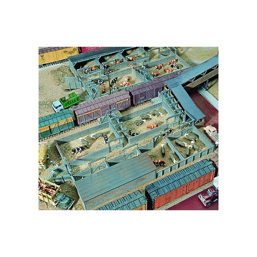 HO Stock Yard Set