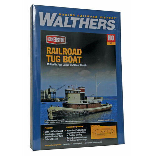 Walthers - HO Railroad Tugboat