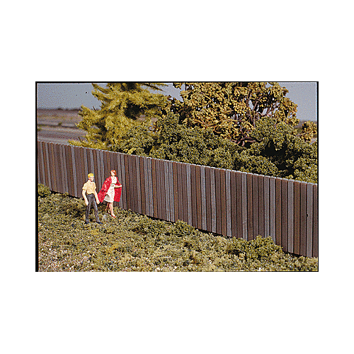 Walthers - HO - Wood Fencing 3x37.5cm - 933-3521