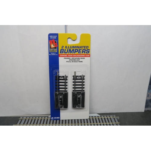 Walthers - HO HO Lighted Buffers (2)