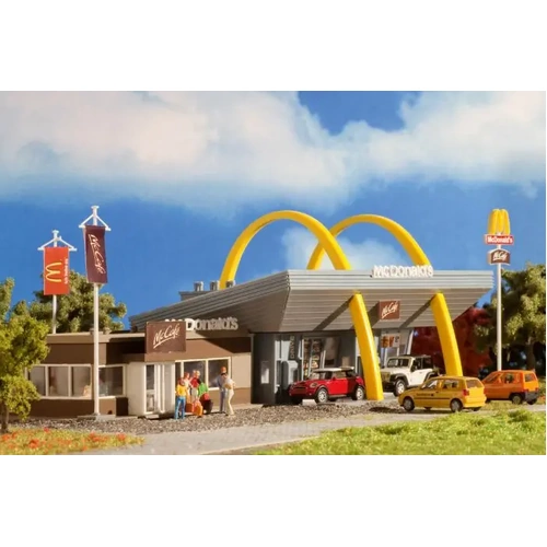 Walthers - HO Cornerstone McDonald's With McCafe