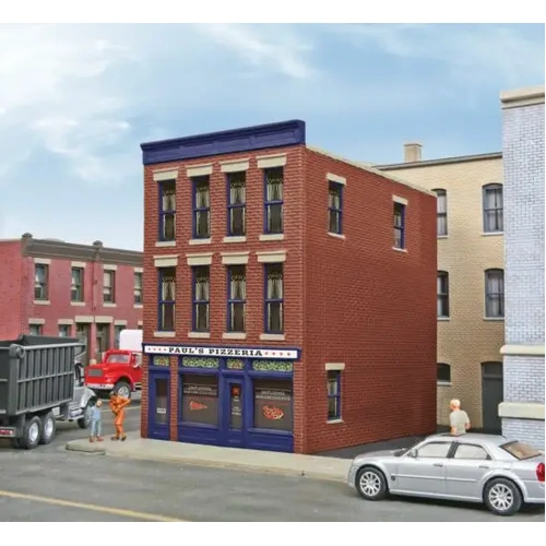 Walthers - HO Trainline Paul's Pizzeria Built up