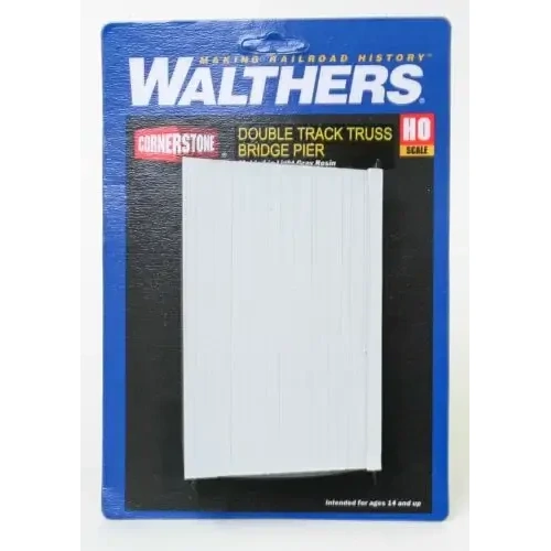 Walthers - HO Cornerstone Kit DT Truss Bridge Pier (suit 933-3012)