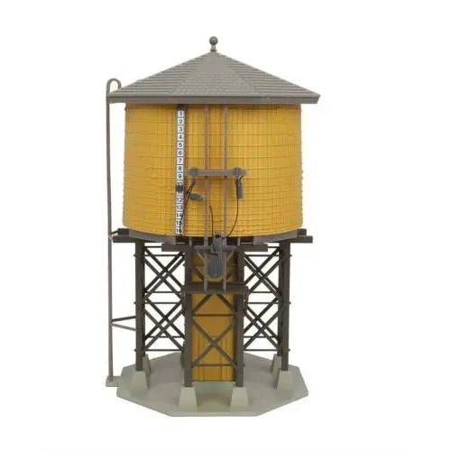 Walthers - HO Cornerstone Kit Wood Water Tank Ochre Built Up