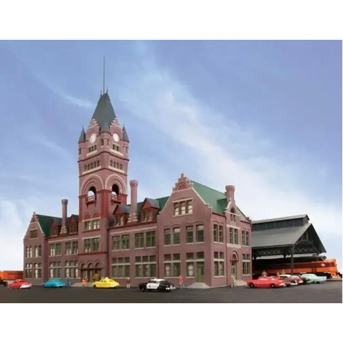 Walthers - HO Cornerstone Kit Milwaukee Everett St Station&Shed