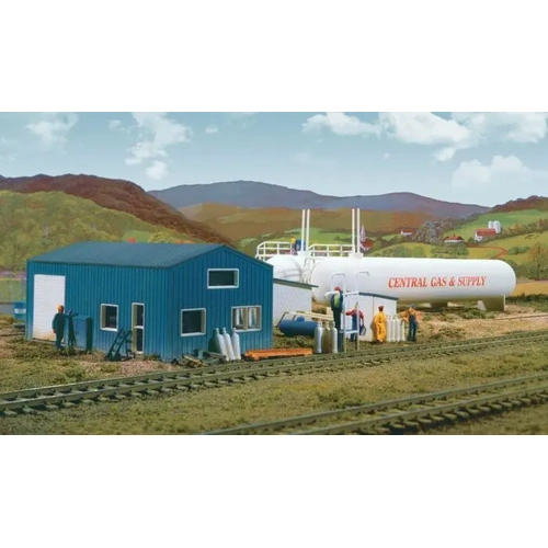 Walthers - HO Cornerstone Kit Central Gas Supply