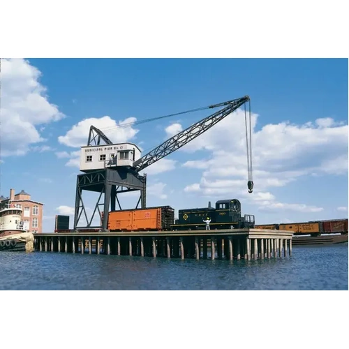 Walthers - HO Cornerstone Kit Pier & Travelling Crane