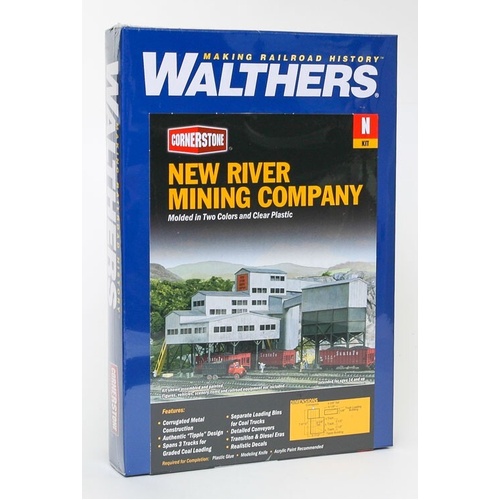 Walthers - N Cornerstone Kit New River Mining Co
