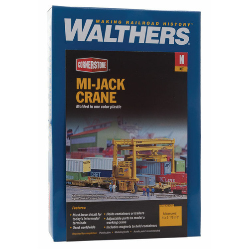 Walthers - N Cornerstone Kit Mi Jack TL1000 Crane