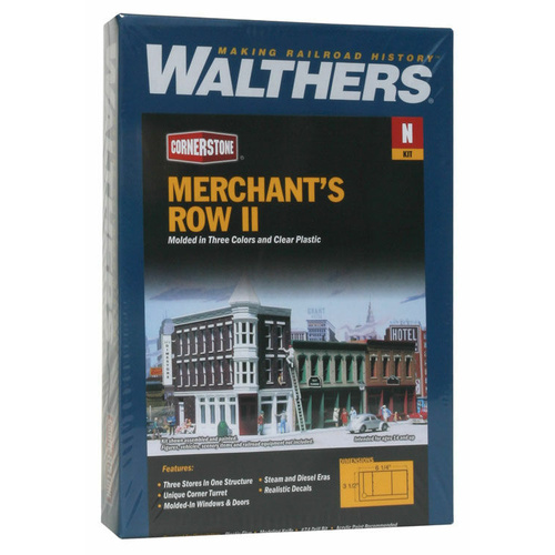 Walthers - N Cornerstone Kit Merchants Row II