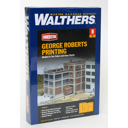 Walthers - N Cornerstone Kit George Roberts Printing