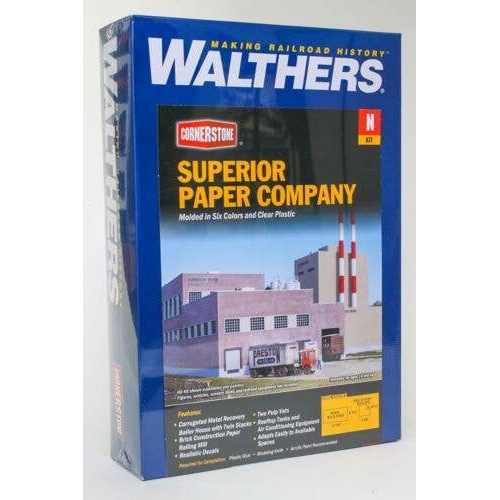 Walthers - N Cornerstone Kit Superior Paper Comany