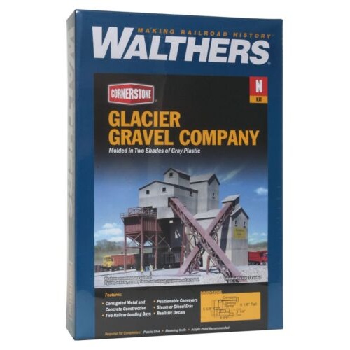 Walthers - N Cornerstone Kit Glacier Gravel Co