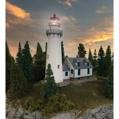 Walthers - HO Eagle Point Lighthouse LED Flashing