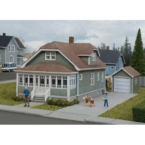 Walthers - HO Updated US Bungalow w/1car Garage