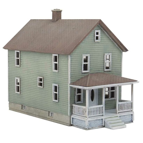 N Two Story Framed House