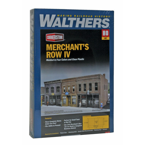 Walthers - HO Merchant's Row IV