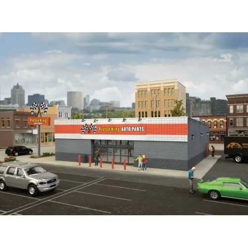 Walthers - HO Auto Parts Store - Kit