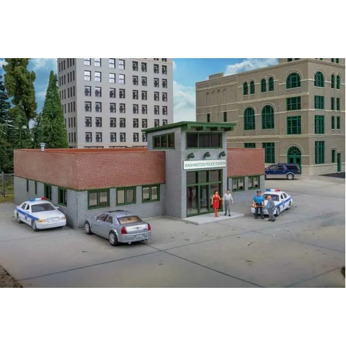 Walthers - HO Modern Police Station
