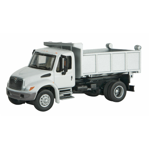 Walthers - HO Int 4300 Sgle-Axle Dump Truck White