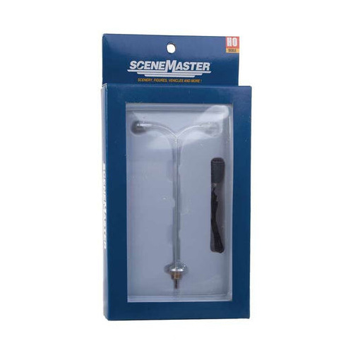 Walthers - HO Dble Arm Tear Drop Street Light