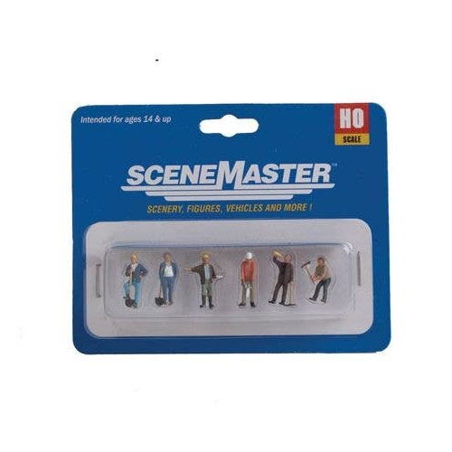 Walthers - HO Constructiion Workers (6)