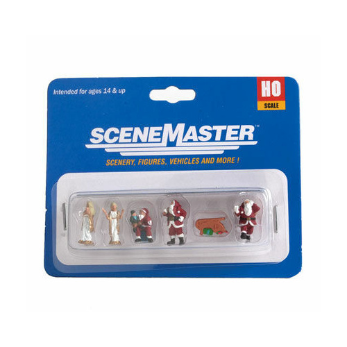 Walthers - HO Christmas Figures