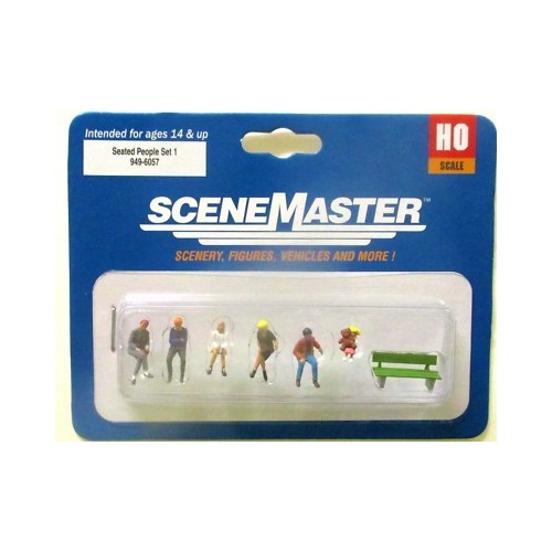 Walthers - HO Seated People (6)