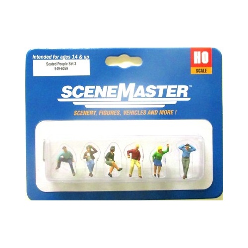 Walthers - HO Seated People (6)