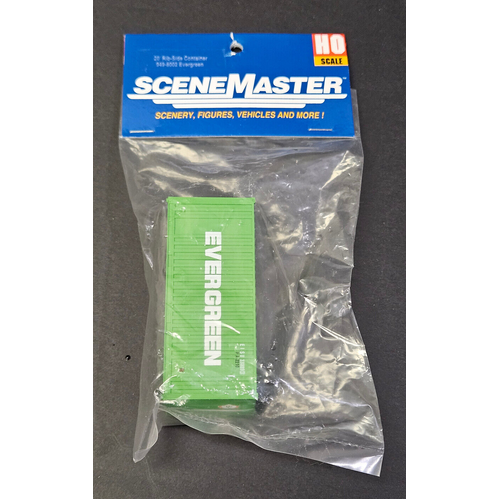 Walthers - HO 20' Rib Container Evergreen