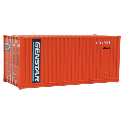 Walthers - HO 20' Rib Container Genstar