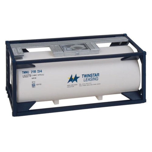 Walthers - HO 20' Tank Container Twinstar Leasing