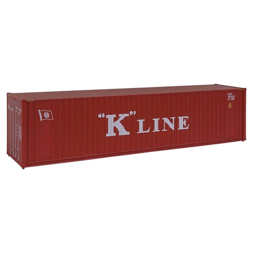 Walthers - HO 40' HC RS Container K-LINE