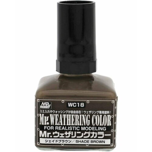 GSI - Mr Weathering Color Shade Brown -  WC-18