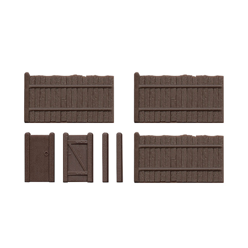 Feather Edge Board Fence