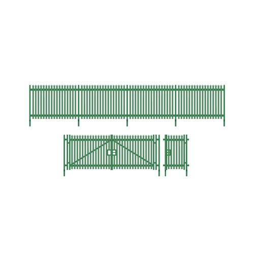Modern Palisade Fencing & Gates