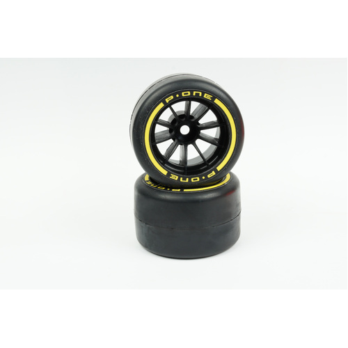 P-ONE - F1 Pre-glued Tyres High Grip Compound - Rear