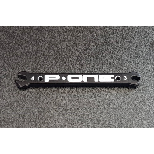  WIRC - P-ONE Aluminium Nut & Turnbuckle Wrench - 3.0/4.0mm