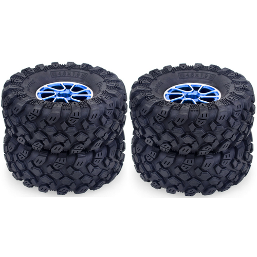 ZD Racing - Pirates 1.9inch 1/10 Crawler car Tires Blue