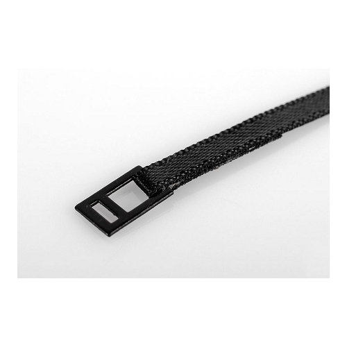 Black Tie Down Strap with Metal Latch 